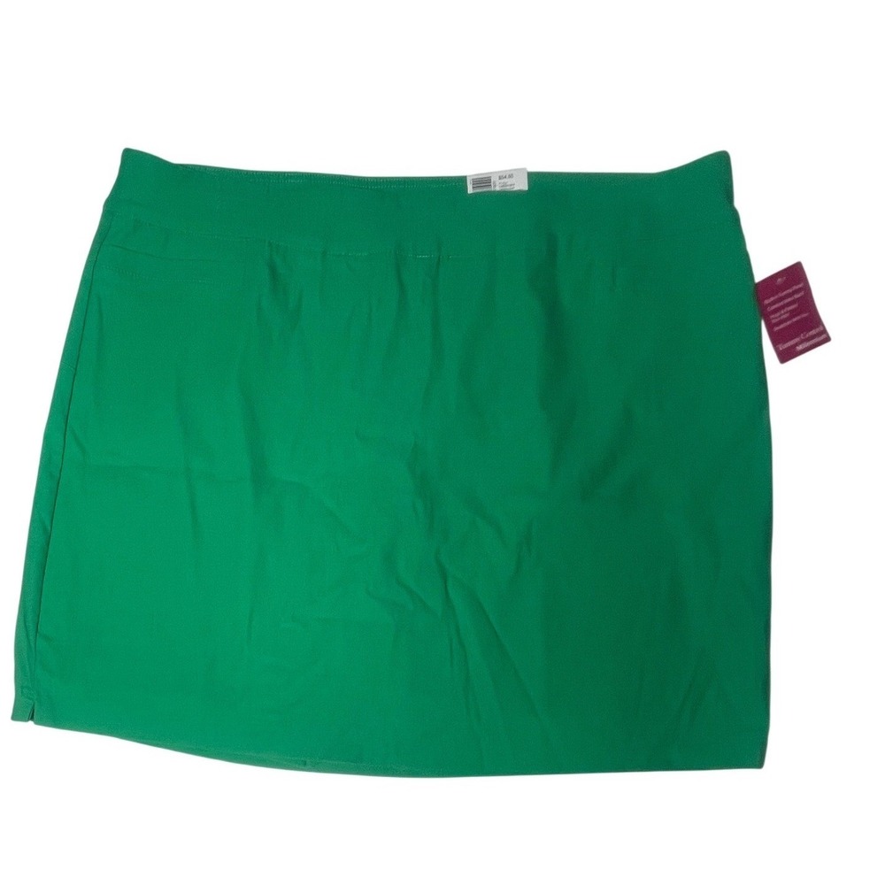 Kim Rogers Tummy Control Millenium Green Skort Women's 22W